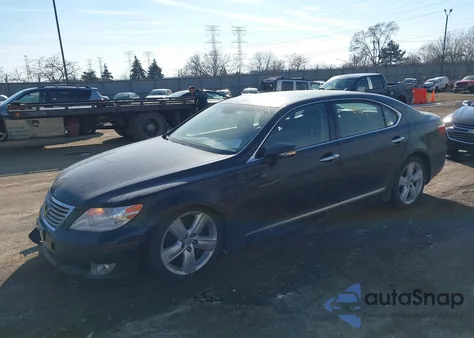 2010 Lexus Ls 460 L z USA, uszkodzony, nr VIN JTHGL1EF1A5041328